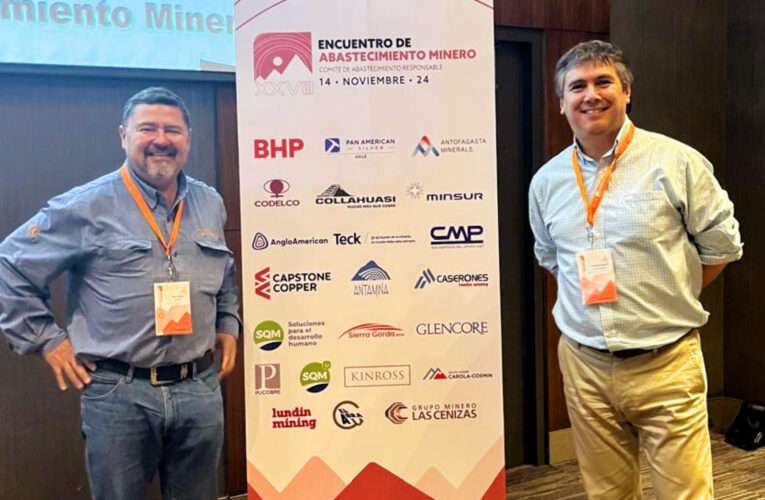 Minera Las Cenizas Presente en el XXVIII Encuentro de Abastecimiento Minero