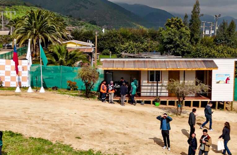 Minera Las Cenizas y CRAD Paul Percy Harris inauguran sala multiuso en Granja Educativa de Peñablanca.