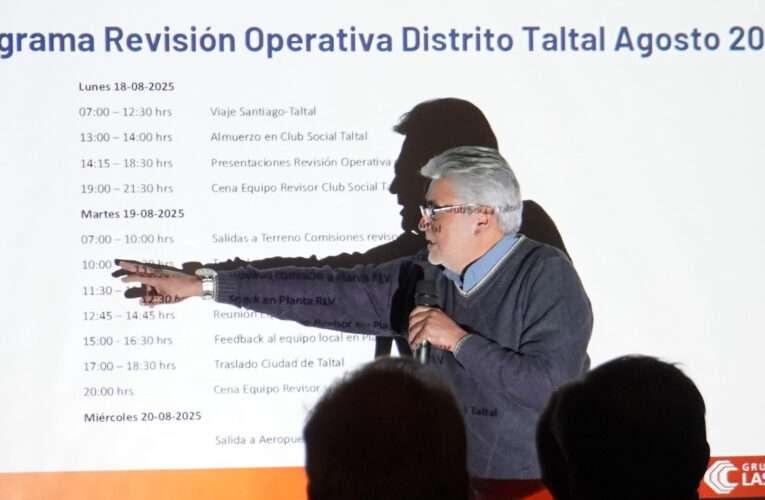 Revisión Operativa 2025 en Distrito Taltal: Una mirada fresca a los avances y proyecciones
