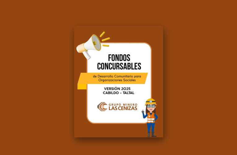 Minera Las Cenizas lanza versión 2025 de Fondos Concursables para Organizaciones Sociales de Cabildo y Taltal