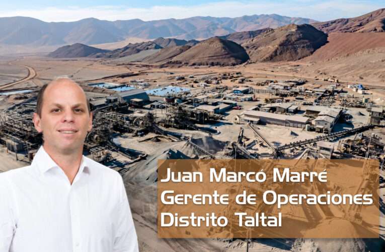 Juan Marco Marré nuevo Gerente de Operaciones del Distrito Taltal