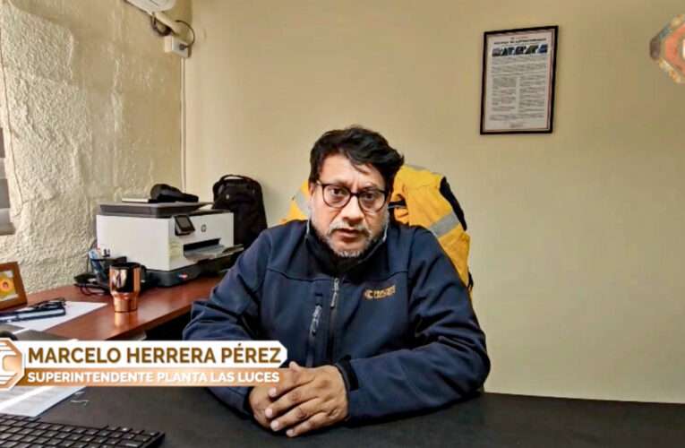 Mensaje de Seguridad de Marcelo Herrera, Supertintendente Planta Las Luces