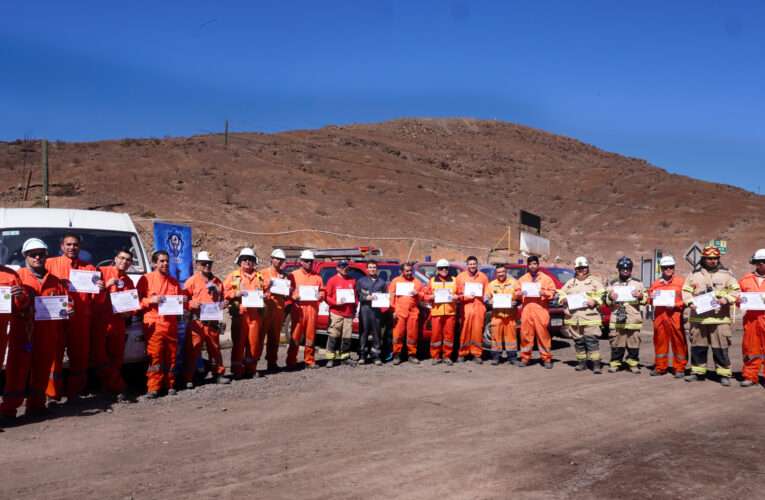 Brigadistas de Mina Altamira se Capacitan en Curso de Operaciones de Emergencia