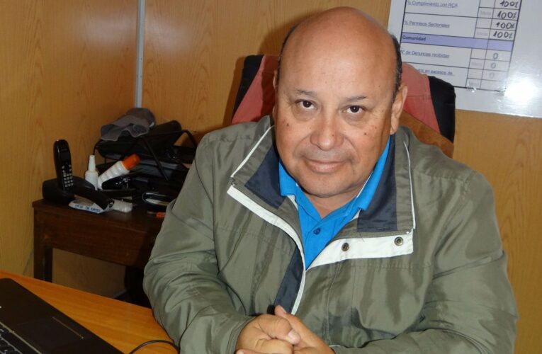 El Superintendente De Exploraciones Taltal, Mario Castro