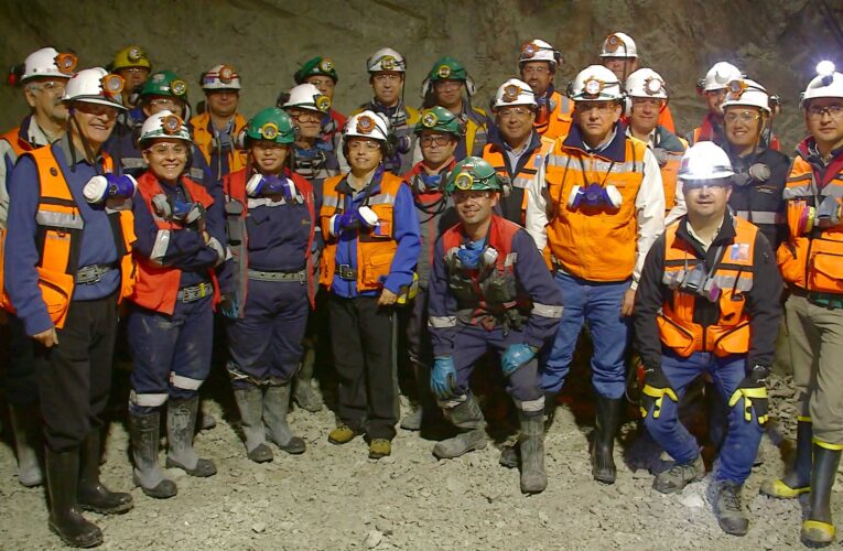 Ministra de Minería Visita Faena de Cabildo