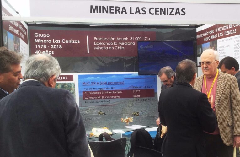 Grupo Minero las Cenizas participó en Feria de Geología, Fexmin 2017.