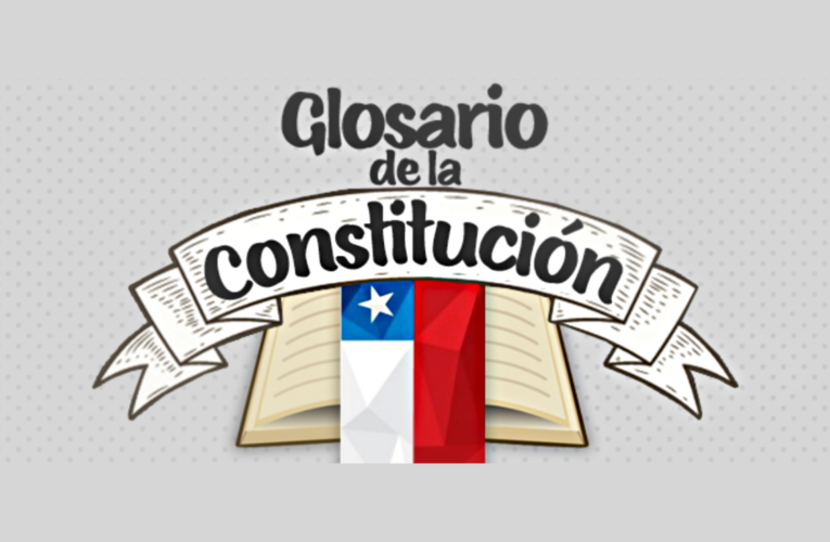 El glosario de la Constitución