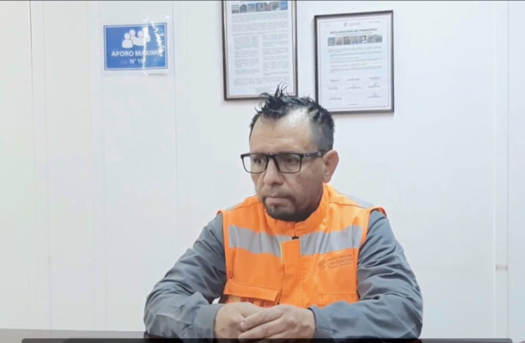 Raúl Díaz Díaz, Trabajador del mes Faena Franke: conductas seguras, compañerismo y buen desempeño