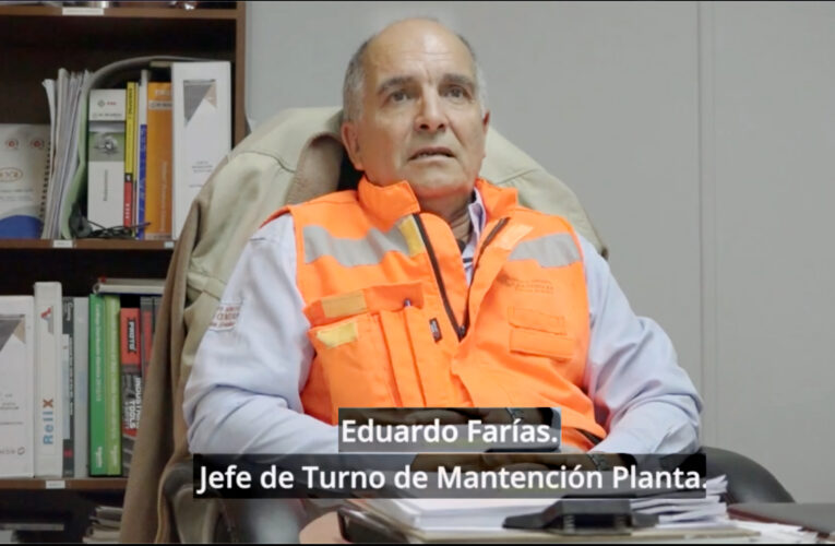 Integrándonos a GMLC: Eduardo Farías, Jefe de Turno Mantención Planta
