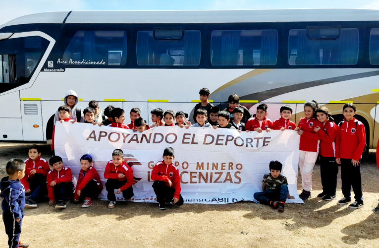 Faena Cabildo apoyó con transporte a Escuela Lautaro de La Viña para competir en «Mantagua Cup»