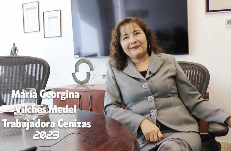 Entrevista a María Georgina Vilches Medel, Trabajadora Cenizas 2023