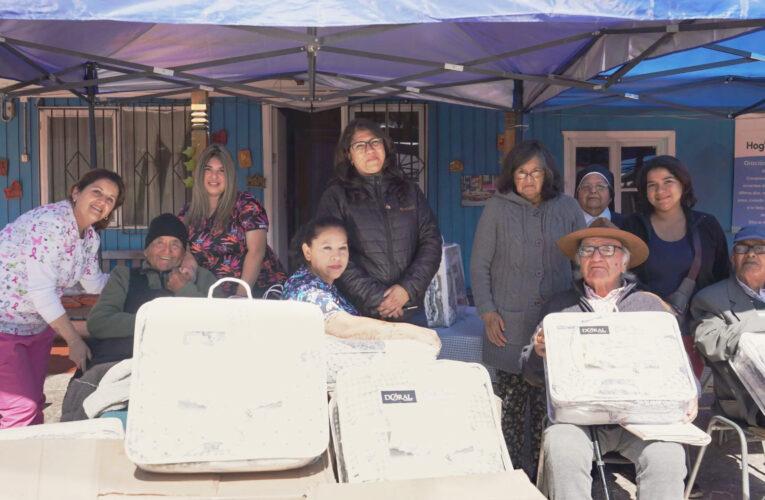 Faena Cabildo aporta al bienestar de los Adultos mayores de Hogar San José
