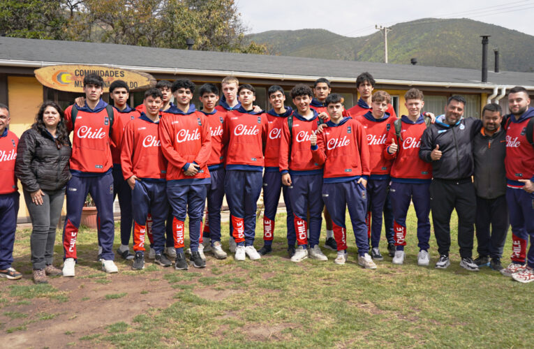 Selección Chilena de Básquetbol U17 visitó Casa de Comunidades de Faena Cabildo