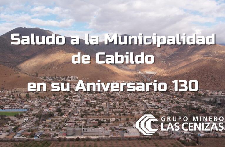 Saludo del Grupo Minero Las Cenizas a la Comuna de Cabildo en su 130 Aniversario